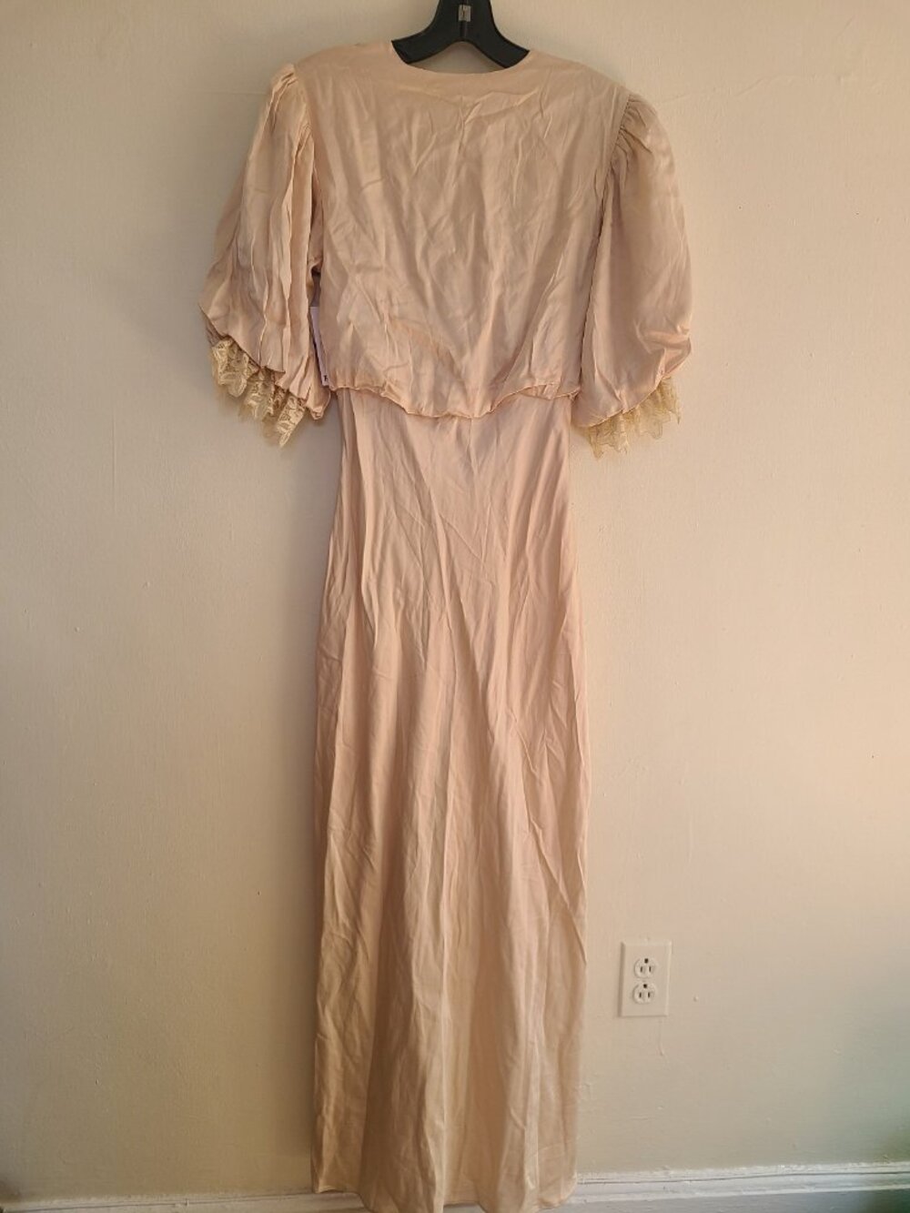 NWT Honey Duster Maxi Dress Ivory Size S - Picture 2 of 8